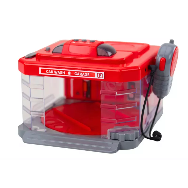 LEAN TOYS Walkie talkie de bomberos con lavado, luces y sonidos, agua