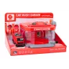LEAN TOYS Walkie talkie de bomberos con lavado, luces y sonidos, agua