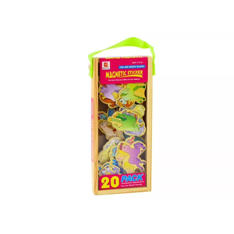 LEAN TOYS Set de 20 bolas magnéticas de colores