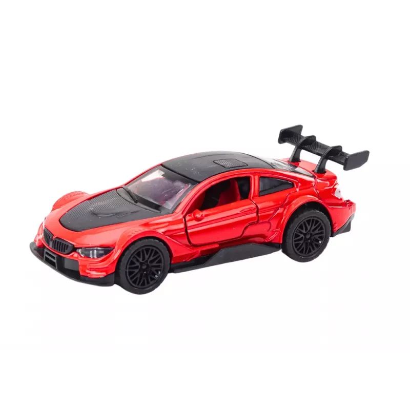 LEAN TOYS Coche deportivo 1:32 fricción rojo