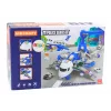LEAN TOYS Avión interactivo para desmontar comisaría de policía 2 en 1 DIY