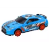LEAN TOYS Coche deportivo teledirigido RC 1:24 azul con ruedas intercambiables