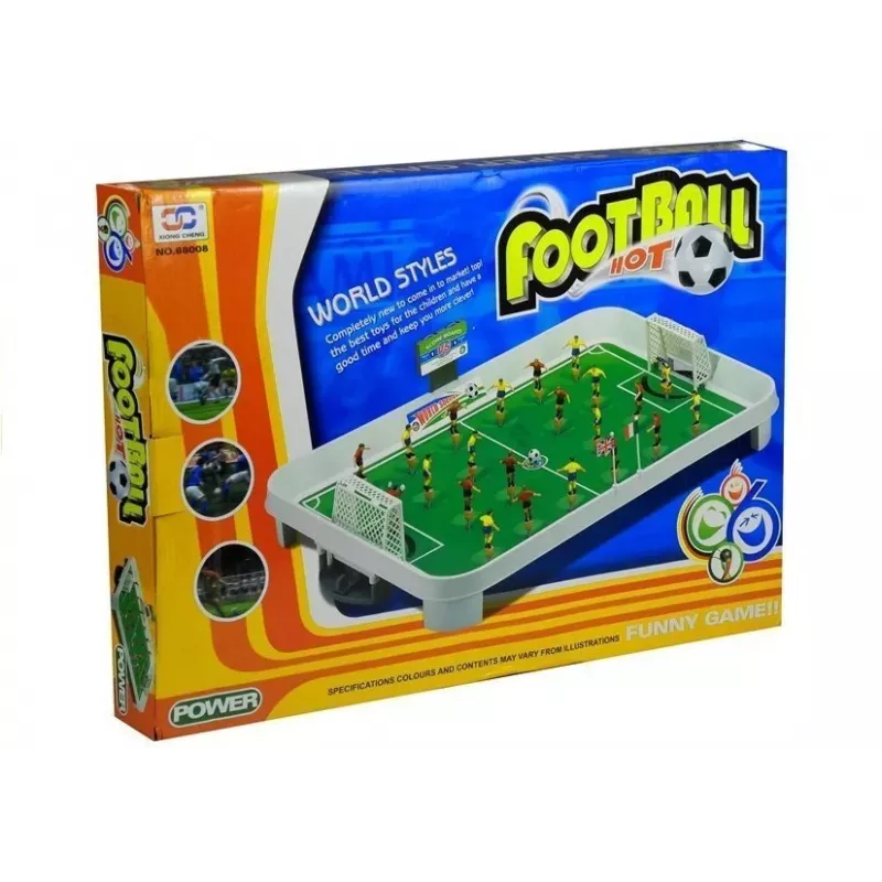 LEAN TOYS Futbolín de muelles fútbol campo grande