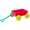 LEAN TOYS Carrito de juguete para arena rosa pastel