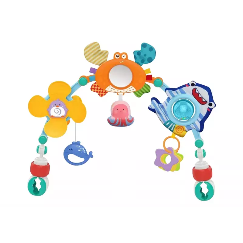 LEAN TOYS Cuna colgante mecedora animales marinos océano