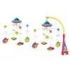 LEAN TOYS Móvil de cuna UFO aviones proyector 108 melodías