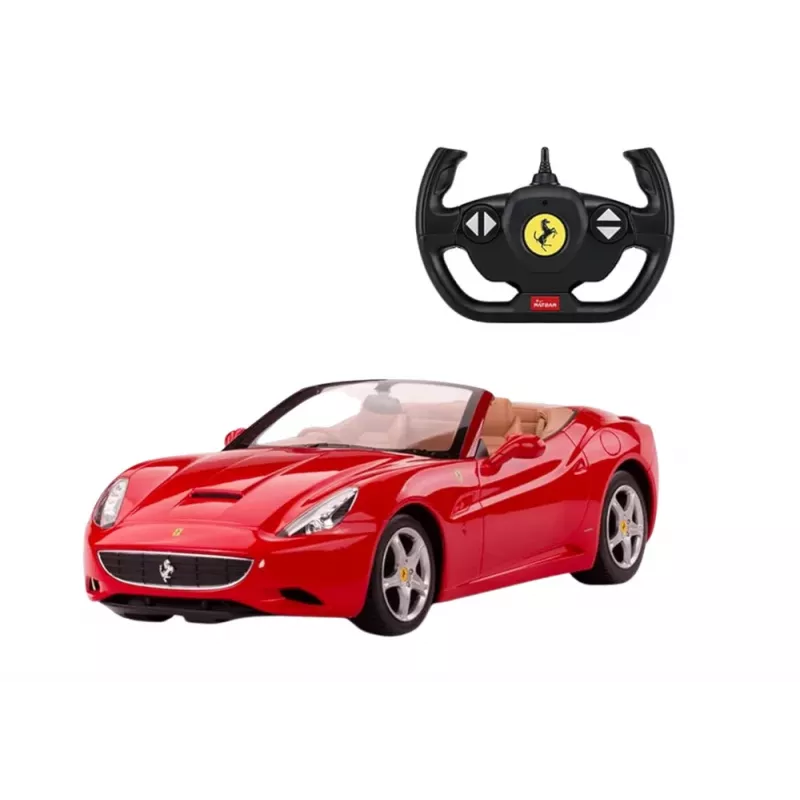 RASTAR Ferrari California coche teledirigido R/C rojo 1:24