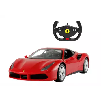 RASTAR R/C Ferrari 488 GTB coche teledirigido 1:14 rojo