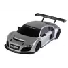 RASTAR 1:24 deportivo teledirigido Audi R8 LMS plata coche R/C