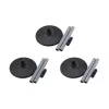 LEAN TOYS Set educativo señales de carretera grandes 76 cm 3 piezas