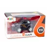 LEAN TOYS Coche de policía clásico 1:38 propulsión luces sonidos negro