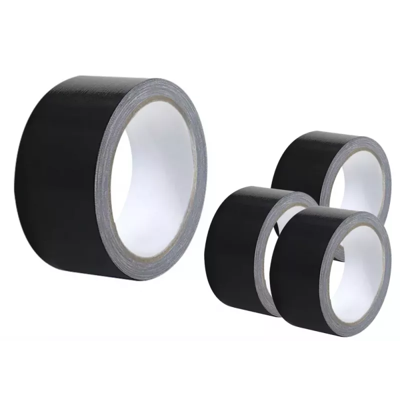 LEAN Cinta textil resistente fuerte universal negra 48mm/54Y