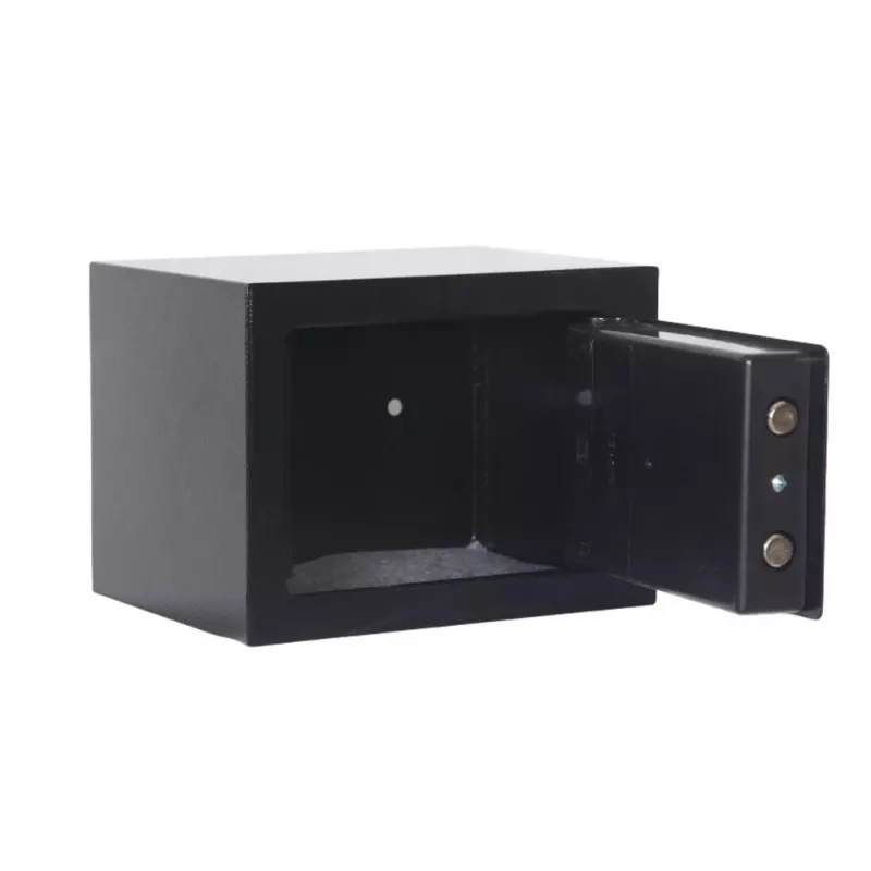 LEAN Caja fuerte para llaves de acero negra 35x25x25cm
