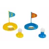 LEAN TOYS Set de golf infantil con palos, hoyos, banderas y bolas
