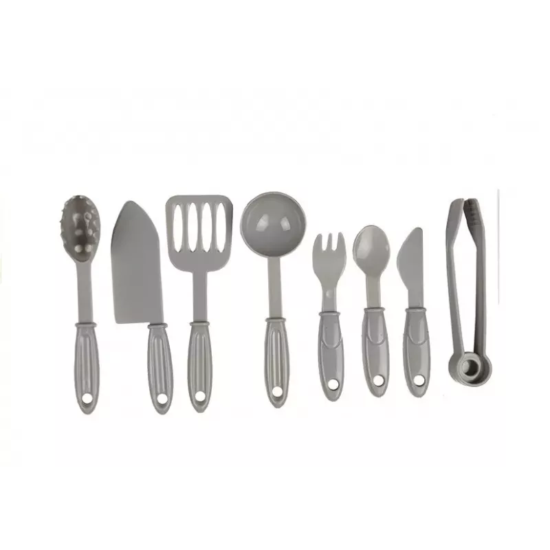 LEAN TOYS Cocina infantil interactiva con frigorífico, grifo, accesorios, 58 piezas
