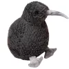 LEAN TOYS Peluche mascota de kiwi negro 17 cm