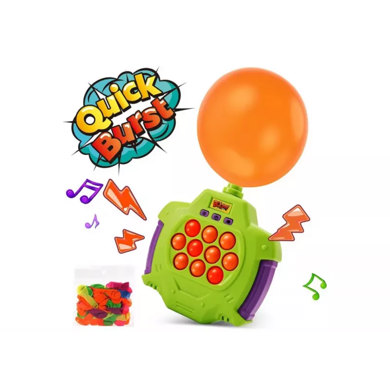 LEAN TOYS Consola electrónica Pop-It juego arcade globos explotando