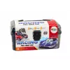 LEAN TOYS Set de coches en maletín 25 piezas con alfombra de carretera