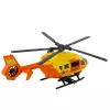 LEAN TOYS Helicóptero de rescate con gancho, camilla, luces, sonidos, naranja, 1:12