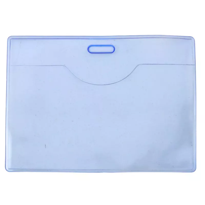 LEAN Set de 20 fundas portatarjetas flexibles transparentes azules