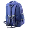 Mochila escolar LEAN con parche correa de pecho azul marino 20L