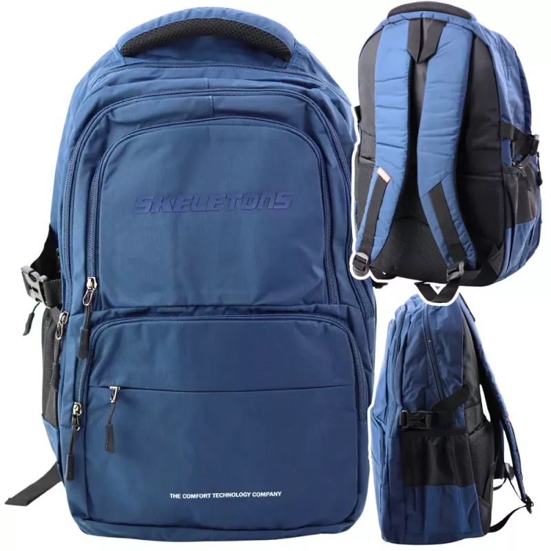 Mochila funcional LEAN City 9 bolsillos azul marino 35L 48cm