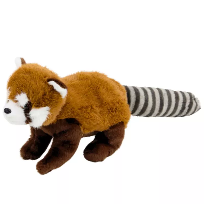 LEAN TOYS Mascota de peluche panda rojo 45cm