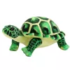 Peluche mascota LEAN TOYS, tortuga de peluche, verde, 25 cm