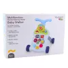 LEAN TOYS Andador interactivo con volante, luz y sonido