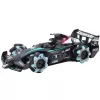 LEAN TOYS Coche deportivo RC radiocontrol con efecto humo 2.4G Negro