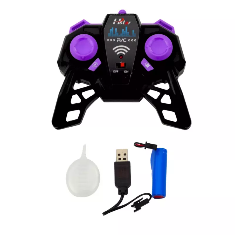 LEAN TOYS Coche RC todoterreno mando a distancia Plata 1:16