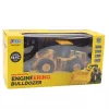 LEAN TOYS Excavadora bulldozer radiocontrol RC 2.4G 6CH Amarillo