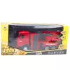 Vehículo de bomberos con escalera extensible y función de chorro de agua Huina 1:18
