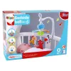 LEAN TOYS carrusel de cuna para bebé a pilas con pinzas universales azul