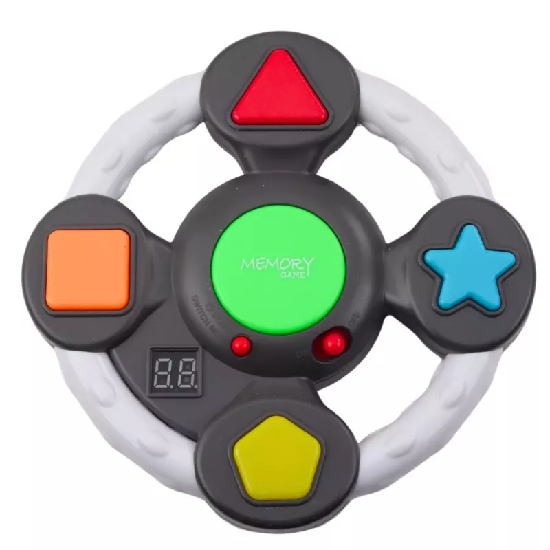 LEAN TOYS juego de lógica electrónico Memory arcade volante con luces y sonidos
