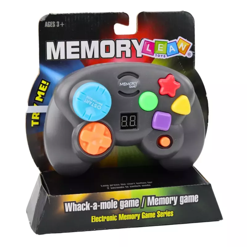 LEAN TOYS juego de lógica electrónico Memory consola portátil