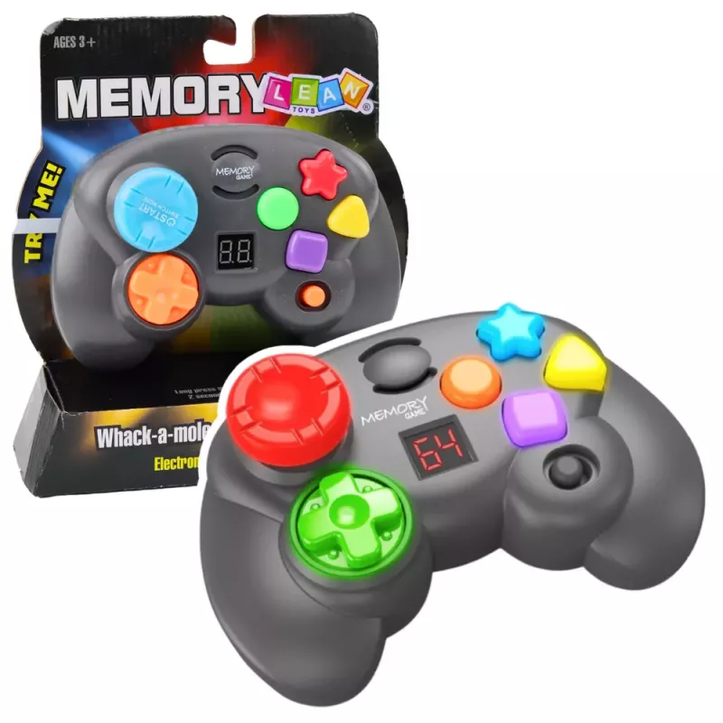LEAN TOYS juego de lógica electrónico Memory consola portátil