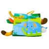 LEAN TOYS Libro educativo de tela con sonido animales para bebés