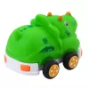 LEAN TOYS Coche RC con mando a distancia para niños pequeños dinosaurio verde