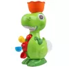LEAN TOYS Set de juguetes de baño dinosaurios con accesorio de molino 8 piezas