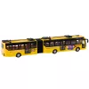LEAN TOYS RC 1:32 autobús escolar articulado con mando a distancia amarillo