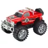 LEAN TOYS Vehículo todoterreno tracción trasera con ruedas grandes, rojo 27cm