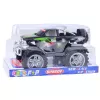 LEAN TOYS Vehículo todoterreno King tracción trasera verde y negro 27cm