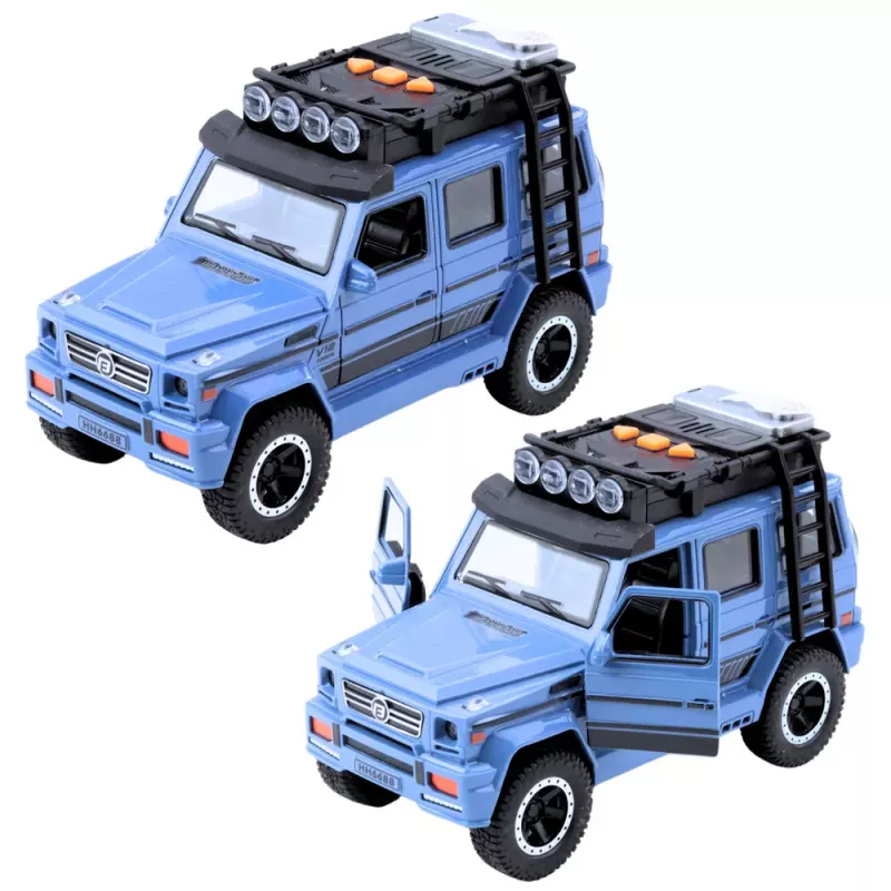LEAN TOYS Vehículo todoterreno HH6688 con puertas que se abren, tracción, luces y sonidos Mix