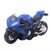 LEAN TOYS Moto deportiva de carreras con luces y sonidos Mix