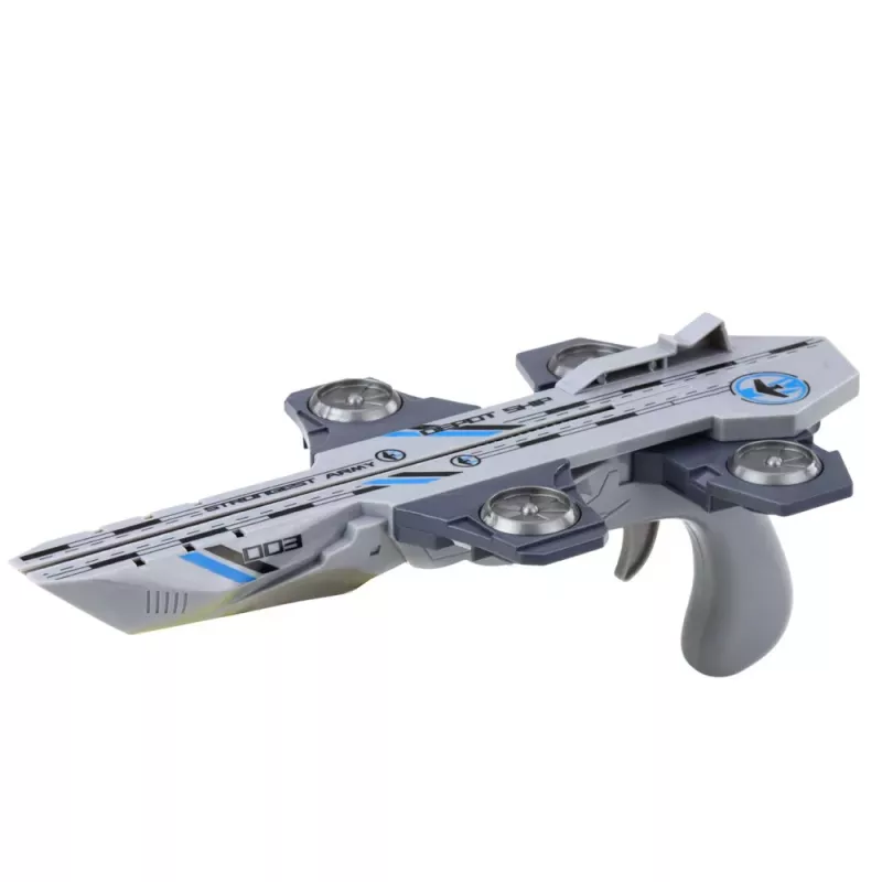 LEAN TOYS Set 3 en 1 lanzador de aviones de combate con luces y sonidos