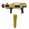 LEAN TOYS Pistola de agua bazuca con bomba 73 cm beige 1100 ml