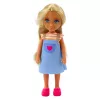 LEAN TOYS Mini muñeca Ankiki con set de bolso, cachorro y hueso