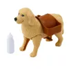 LEAN TOYS Mini muñeca Ankiki con set de bolso, cachorro y hueso
