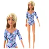 LEAN TOYS Muñeca Anlily bailarina con extremidades articuladas y accesorios